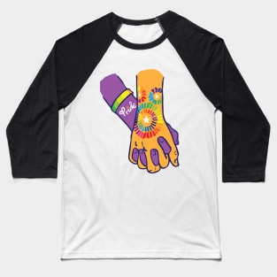 Pride Love Hands Holding Baseball T-Shirt